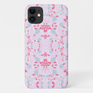 Funda Para iPhone 11 Encantador patrón floral de colores pastel