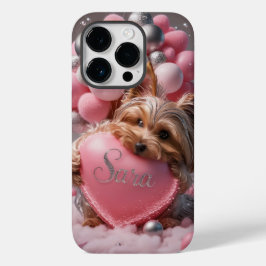 Funda Para iPhone 14 Pro De Case-Mate Encantador Terrier de Golden Yorkshire