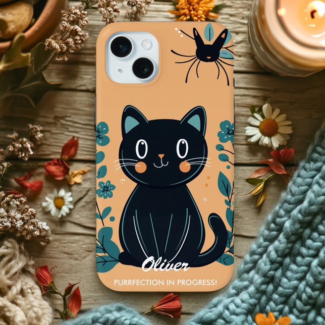 Funda De Case-Mate Para iPhone Encantadoras vibraciones de gatos - Encanto acoged (Subido por el creador)