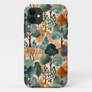Funda Para iPhone 11 Encantadores árboles otoñales