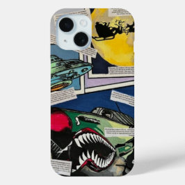 Funda Para iPhone 15 "Encuentros de Navidades" Pintura de un