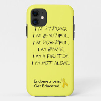 Funda Para iPhone 11 Endometriosis:  Soy cubierta del iPhone