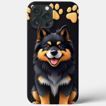 Energía de cachorro de dibujos animados juguetones