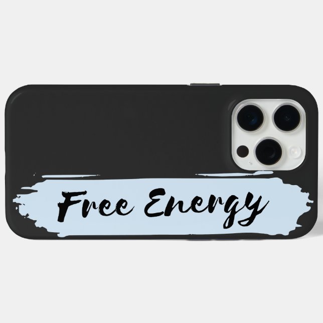 Funda De Case-Mate Para iPhone energía libre ( Reverso (Horizontal))