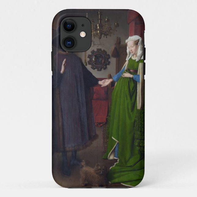 Funda De Case-Mate Para iPhone Enero Eyck- la boda de Arnolfini (Reverso)