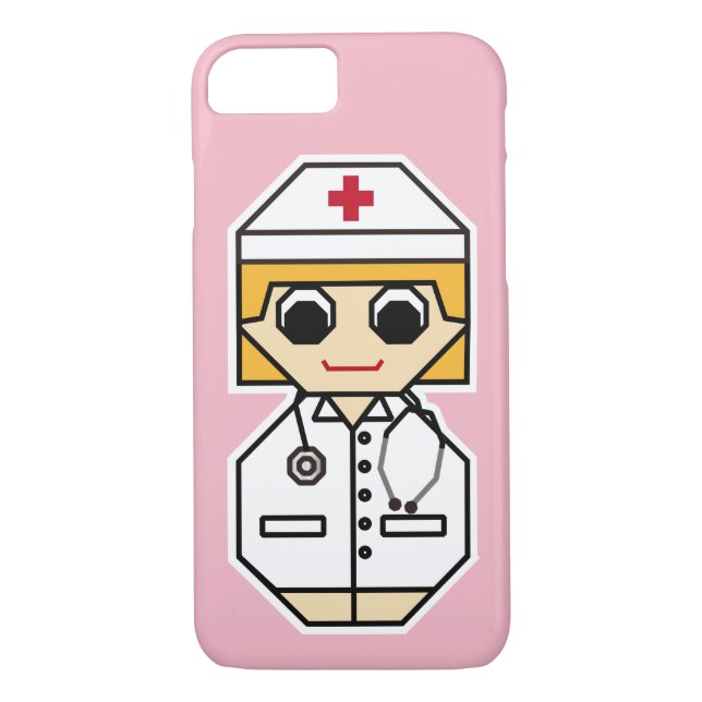 Funda De Case-Mate Para iPhone Enfermera (Reverso)