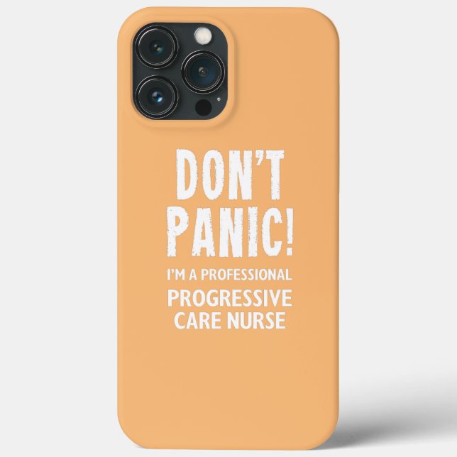 Funda De Case-Mate Para iPhone Enfermera de atención progresiva  (Reverso )