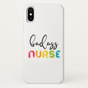Funda Para iPhone X Enfermera de Badass