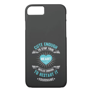 Funda Para iPhone 8/7 Enfermera divertida de Enfermería