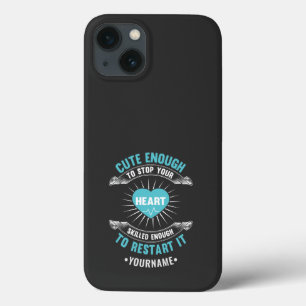 Funda Para iPhone 13 Enfermera divertida de Enfermería