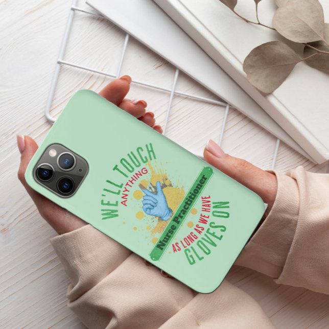 Funda De Case-Mate Para iPhone Enfermera divertida practicante Personalizado de g (Subido por el creador)