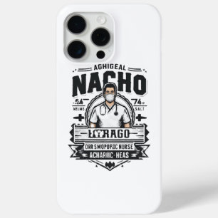 Funda Para iPhone 15 Pro Max Enfermera Ortopédica Promedio de Nacho