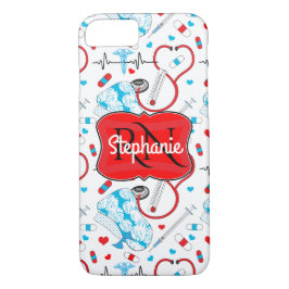 Funda Para iPhone 11 Pro Max Enfermero de estetioscopio | Nombre del modelo EKG
