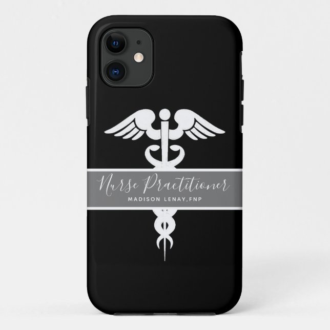 Funda De Case-Mate Para iPhone Enfermero Profesional Caducto Médico Personalizado (Reverso)