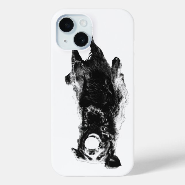 Funda De Case-Mate Para iPhone Enfoque de juego sombreado (Reverso )