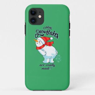 Funda Para iPhone 11 Engañando a Snowman cómo se hacen realmente las co