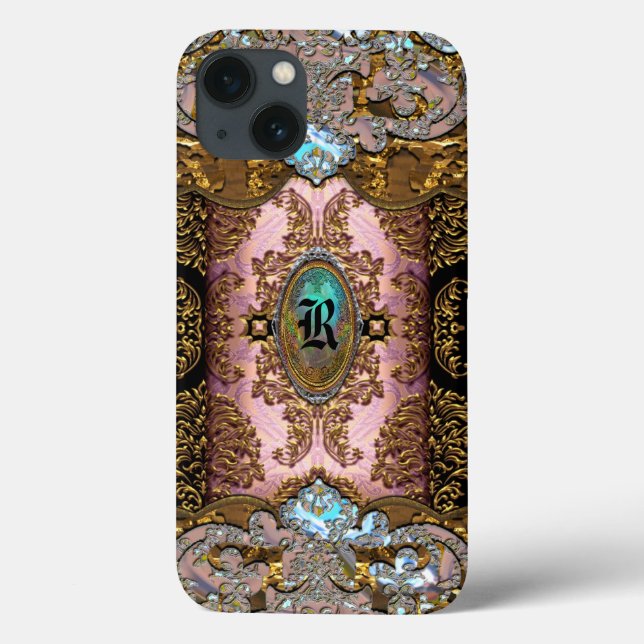 Funda De Case-Mate Para iPhone Enghelryste Tough Monograma francés 6/6 s (Reverso)