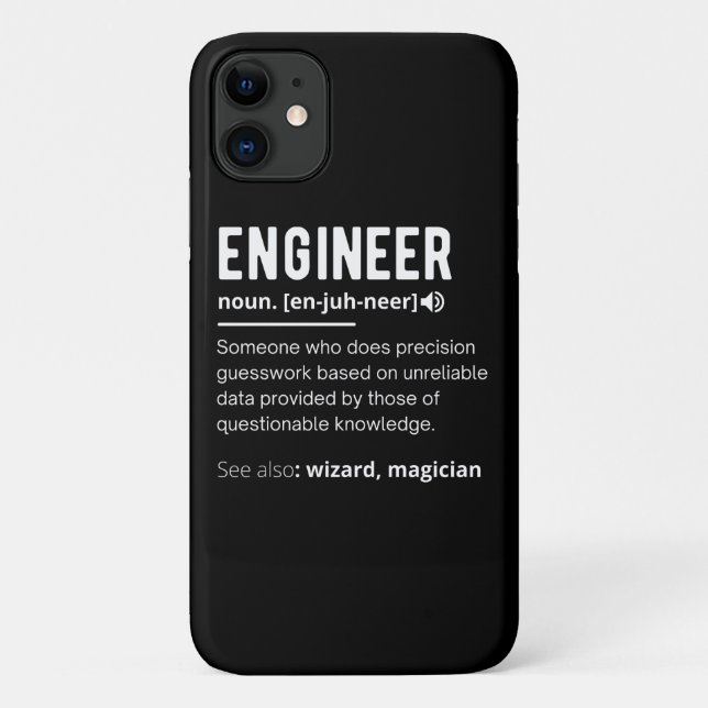 FUNDA DE Case-Mate PARA iPhone ENGINEER DEFINITION (Reverso)