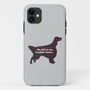 Funda Para iPhone 11 English Setter BFF