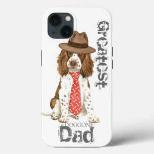 Funda Para iPhone 13 English Springer Dad
