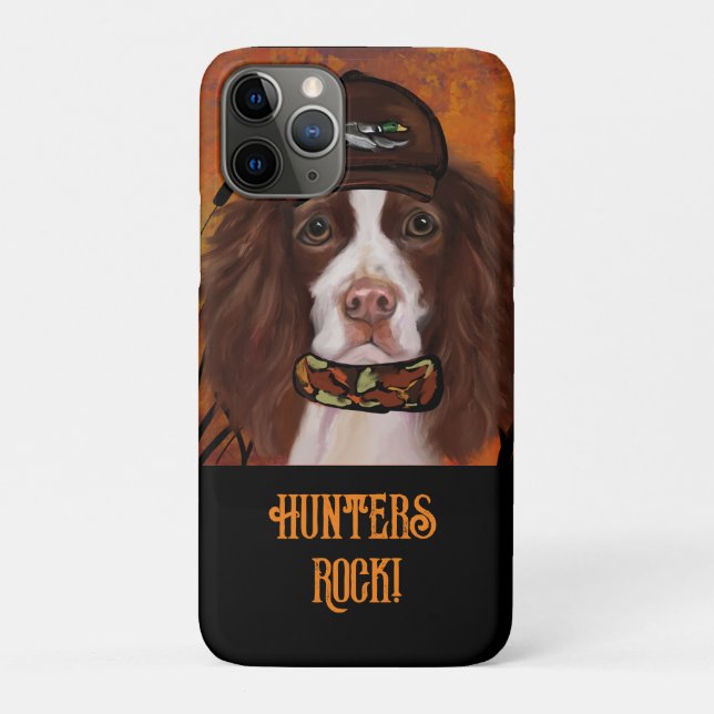 Funda De Case-Mate Para iPhone English Springer Spaniel (Reverso)