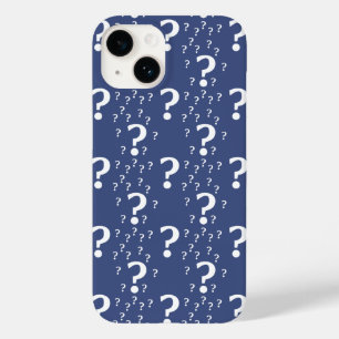 Funda Para iPhone 14 De Case-Mate enigma de enigma de interrogación misterioso azul