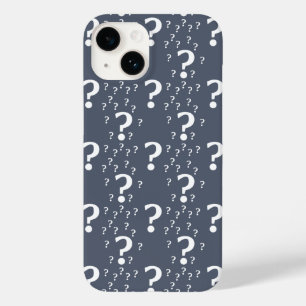 Funda Para iPhone 14 De Case-Mate enigma de enigma de interrogación misterioso azul-