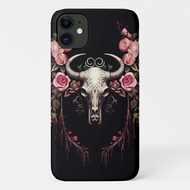 Funda De Case-Mate Para iPhone Enigma floral: Estuche para teléfono sinfónico de  (Reverso)