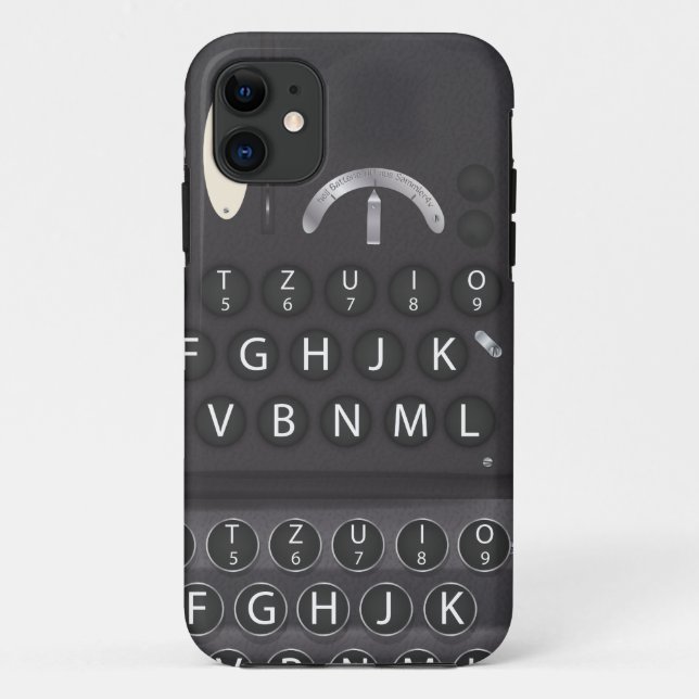 Funda De Case-Mate Para iPhone Enigma Machine (Reverso)