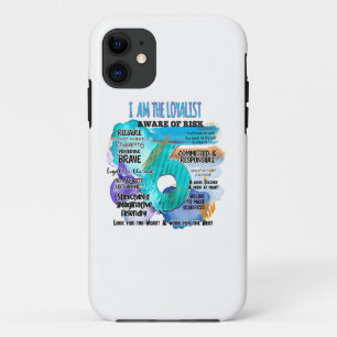 Funda Para iPhone 11 Enneagram Tipo 6 - Soy El Lealista
