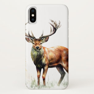 Funda Para iPhone X Enorme ciervo rayado