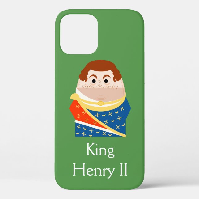 Funda De Case-Mate Para iPhone Enrique II de Inglaterra (Reverso )