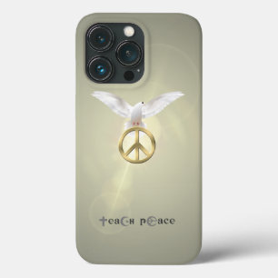 Funda Para iPhone 13 Pro Enseña Paz  