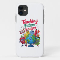 Enseñanza Retro Líderes Futuros Profesor Escuela
