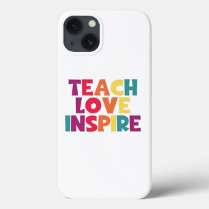 Funda Para iPhone 13 ¡Enseñar amor a inspirar!