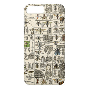Funda Para iPhone 8 Plus/7 Plus Entomología del vintage