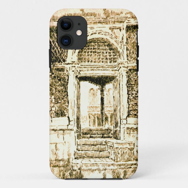 Funda De Case-Mate Para iPhone Entrada 1885 de Venecia (Reverso)