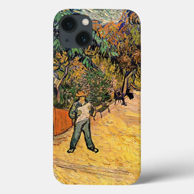 Funda De Case-Mate Para iPhone Entrada al parque público de Vincent van Gogh (Reverso)