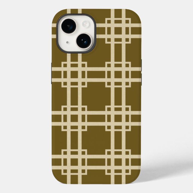 Funda De Case-Mate Para iPhone Entramado de humor de especias de curry (Reverso )