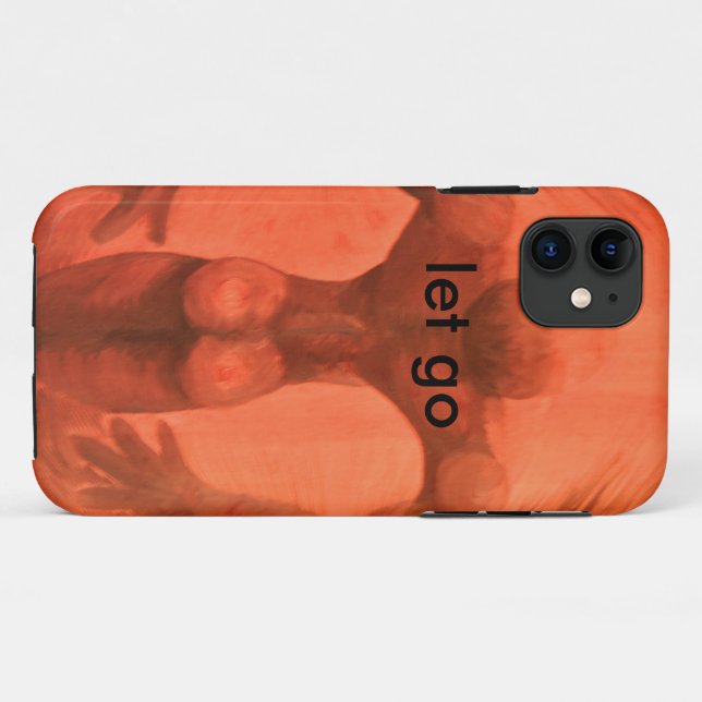 Funda De Case-Mate Para iPhone Entregar arte original (Reverso (horizontal))