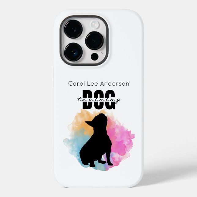 Funda De Case-Mate Para iPhone Entrenamiento de perros (Reverso )