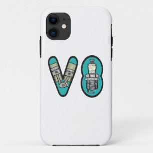 Funda Para iPhone 11 Entusiasta del coche de Petrolhead V8