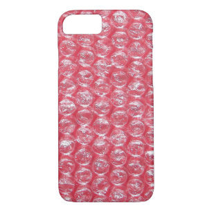 Funda Para iPhone 8/7 envoltura de burbuja roja
