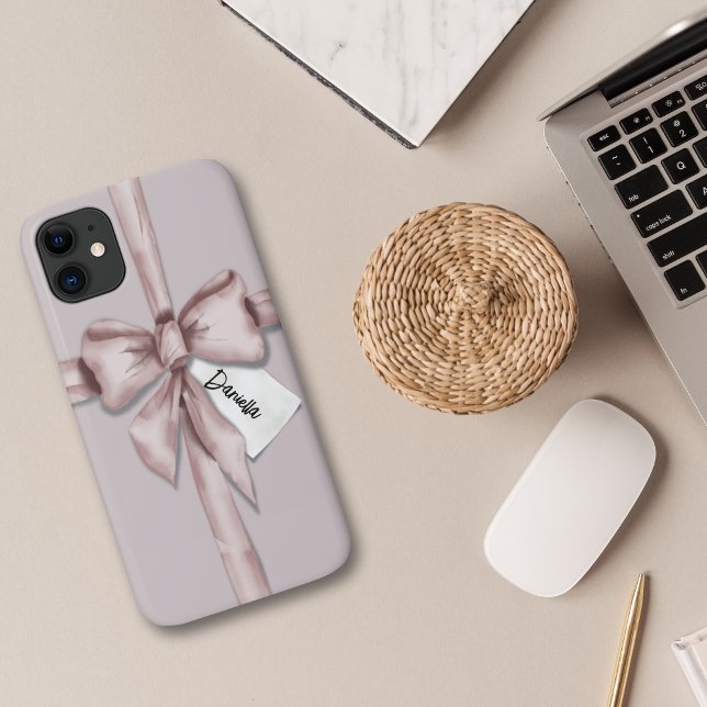 Funda De Case-Mate Para iPhone Envuelto en un arco rosa (Subido por el creador)