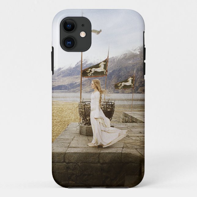 Funda De Case-Mate Para iPhone Eowyn sobre los pasos del castillo (Reverso)