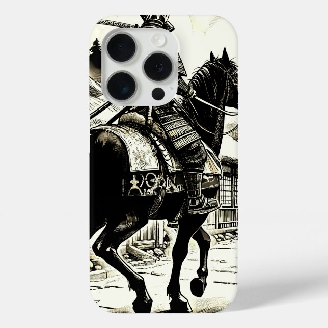 Funda De Case-Mate Para iPhone Epic Samurai Rider Manga Arte Imprimir (Reverso )