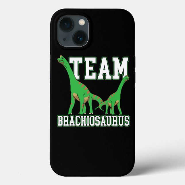 Funda De Case-Mate Para iPhone Equipo Brachiousaurus Dinosaurio Futuro Paleontólo (Reverso )