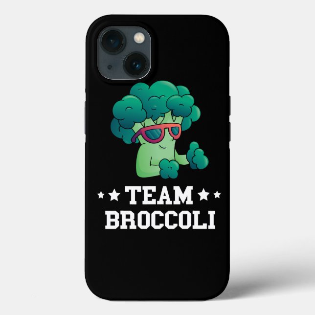Funda De Case-Mate Para iPhone Equipo Broccoli Vegetarian Broccoli Lover Green Ve (Reverso )
