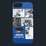 title_seo2 Equipo conocido personalizado del collage de fotos<br><div class="desc">Esta caja de encargo personalizada del iPhone del hockey sobre hielo ofrece sus 5 fotos, el nombre del jugador de hockey, el número del jersey y el nombre del equipo. Personalice con los tiros de la acción, una foto del equipo, foto de la pista, los etc. cambian fácilmente el color...</div>