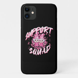 Funda Para iPhone 11 Equipo de apoyo Gnome guerrero Conciencia del cánc